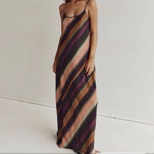 Dissh Lulu Ombré Scoop Slip Midi Dress